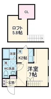 PRIMA Art 海老名【1階】の間取り