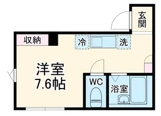 MELDIA海老名【1階】の間取り
