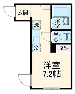 MELDIA海老名【1階】の間取り