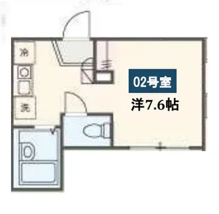 MELDIA海老名【2階】の間取り