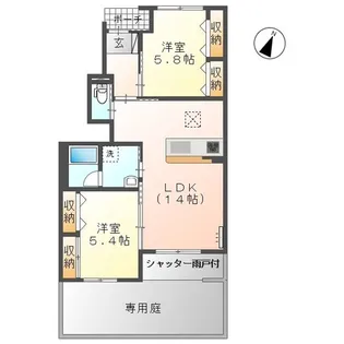 コード ダヴィンチ【1階】の間取り