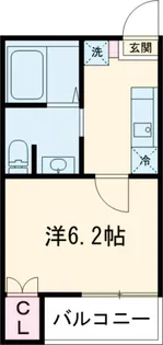 アーバンリーフ小岩【1A号室】の間取り