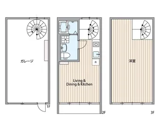 GーHANGARⅡ【1階】の間取り
