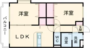 ユーミーKAZU【1階】の間取り