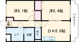 ユーミーハーモニーガーデン【0301号室】の間取り