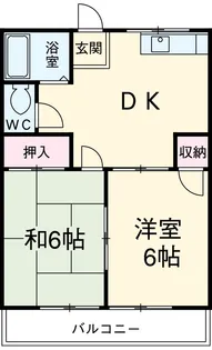 シャンポリオンK【2階】の間取り