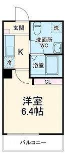 SOLANA鴻巣加美【2階】の間取り