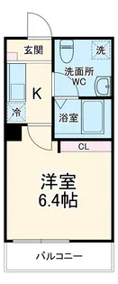 SOLANA鴻巣加美【2階】の間取り