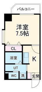 プレシャス名駅【503号室】の間取り