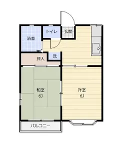 オルテンシア【1階】の間取り