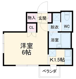 プリマ・ローズヒル【2階】の間取り