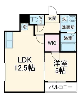 フジパレス東淡路Ⅱ番館【3階】の間取り