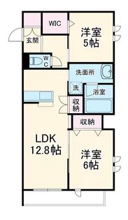ミレ・ヴェルデ【301号室】の間取り