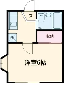 レスポアール【201号室】の間取り