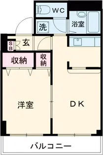ロングアイランドガーデン【1階】の間取り