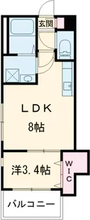 バルダ花園【301号室】の間取り