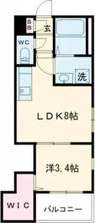 バルダ花園【302号室】の間取り