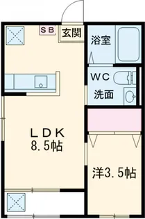 Sumire【2階】の間取り