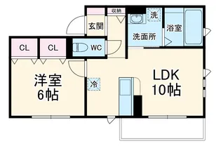 メゾン・ド・エクレール【2階】の間取り
