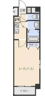 ROXCAPE川崎【10階】の間取り