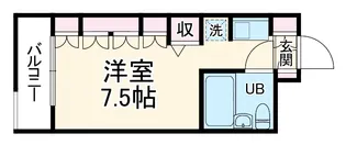 鎌ヶ谷ハイツ【101号室】の間取り