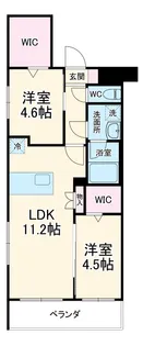 エクサ・スタチオ【1階】の間取り