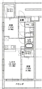 エクサ・スタチオ【2階】の間取り