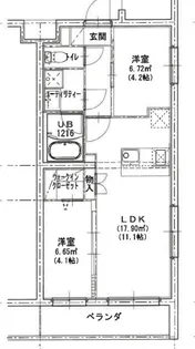 エクサ・スタチオ【5階】の間取り