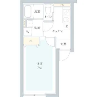 ステラサイド【3階】の間取り
