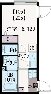 K・S武蔵関【1階】の間取り