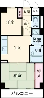 U residence三鷹【1階】の間取り