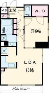フェリズ町田【3階】の間取り