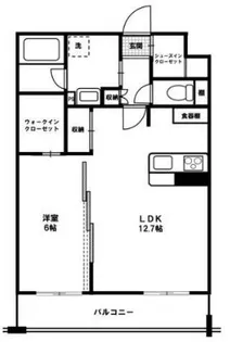 Arcadia中町【4階】の間取り