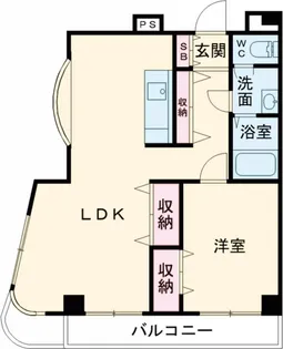 ガーデンハウス壱番館【1階】の間取り