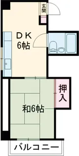 セントメアリー志村坂上【5階】の間取り