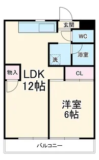 ヒルズMY【405号室】の間取り