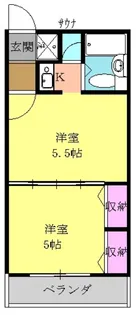 エスト葵南【3階】の間取り