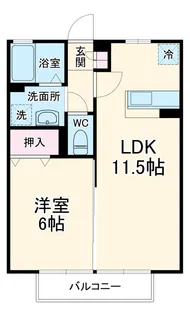 コンフォート石和【2階】の間取り