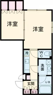 ReveResidence初台【4階】の間取り
