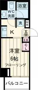 ヴァレッシア桜上水駅前シティ【1階】の間取り