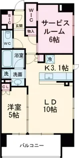 アクシルコート早稲田【3階】の間取り