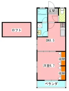 メイ・クレール【2階】の間取り