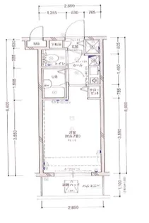 エクセリア高円寺【2階】の間取り