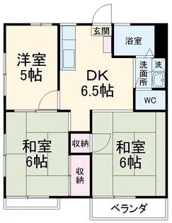 メゾン・ベルデュールB【202号室】の間取り