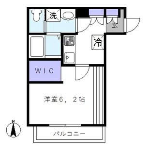 Legara東向島【2階】の間取り