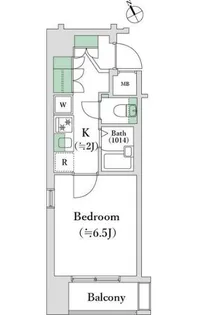 プレール・ドゥーク東京ベイ【4階】の間取り