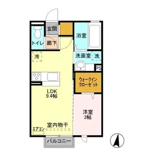 大黒屋 十五番館【2階】の間取り