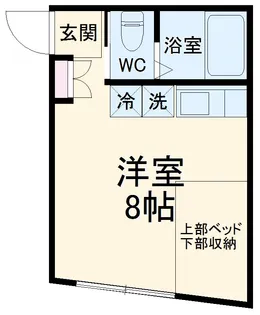玉屋ハウス【2階】の間取り