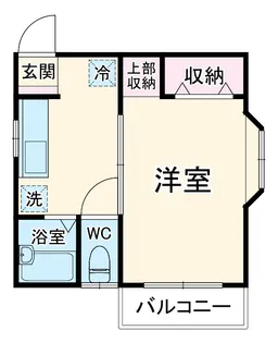 ロッキー毛呂山【303号室】の間取り