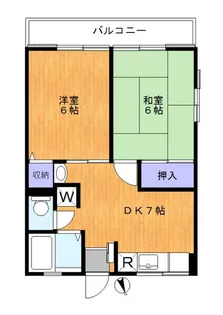 SUNハイツ【1階】の間取り